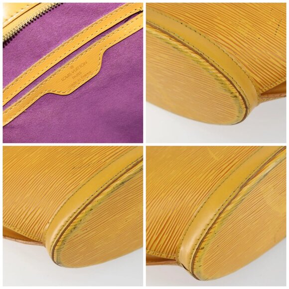 LOUIS VUITTON Epi Saint Jacques Hand Bag Yellow - Picture 14 of 16